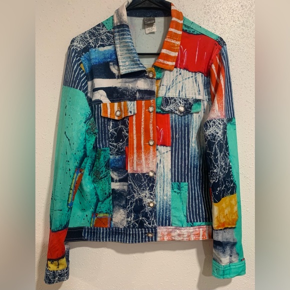 Simple Arts By Dolcezza Jackets & Blazers - Beautiful Simple Arts By Dolcezza Jacket Size Large